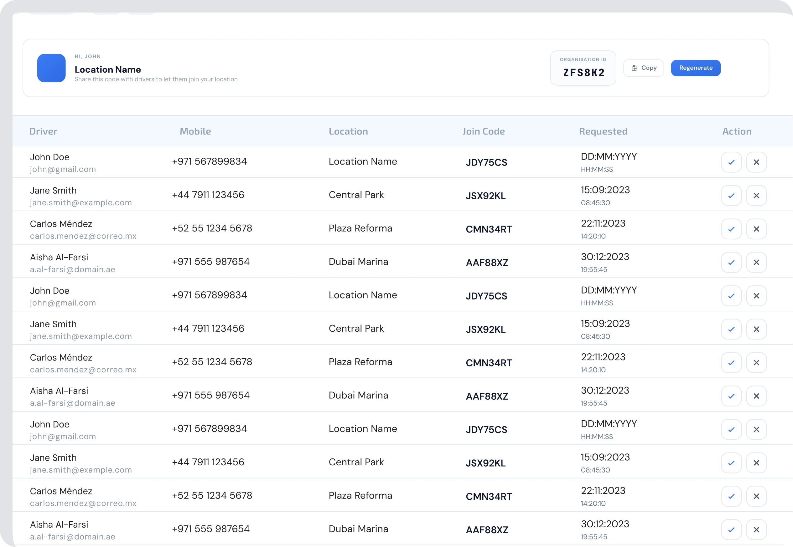 Zynetic Host Portal access and agreement with join codes and revenue-share terms.