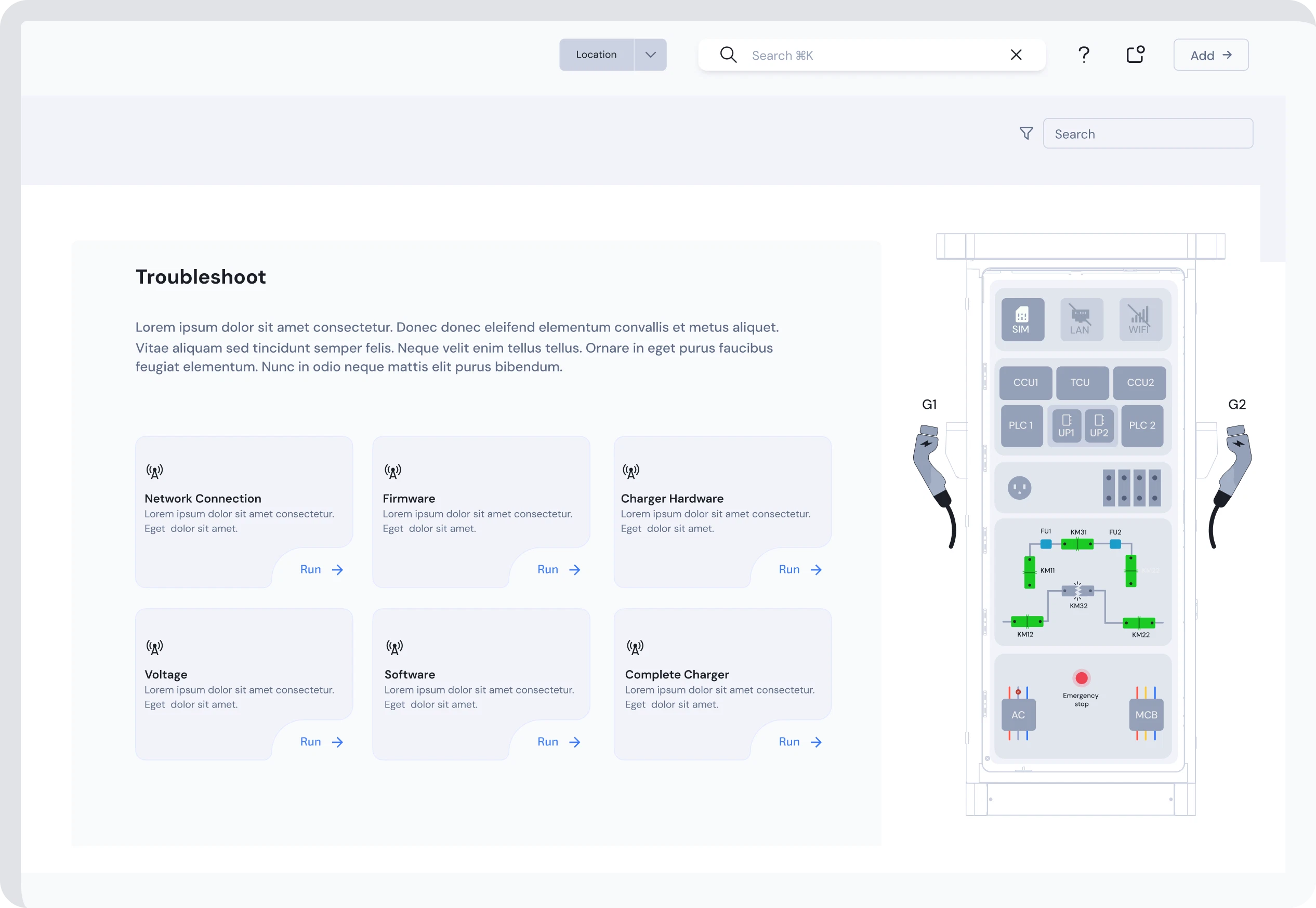 Zynetic CPMS charger management for onboarding, configuration and firmware.
